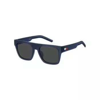 Солнцезащитные очки мужские Tommy Hilfiger TH 1976/S Matte Blue/Grey (205812FLL52IR)