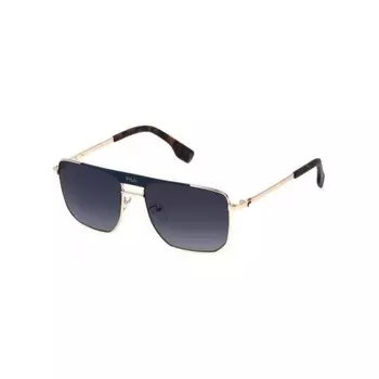 Солнцезащитные очки унисекс Fila SFI728 Shiny ROSE GLD WITH Blue (2SFI72857309Y)