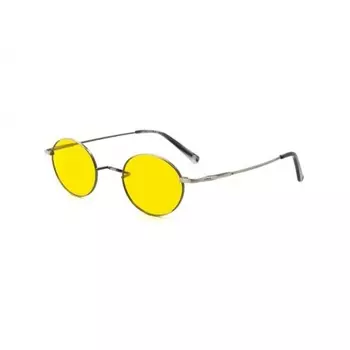 Солнцезащитные очки Унисекс JOHN LENNON PEACE ANTIQUE SILVER/YELLOWJLN-2000000025940