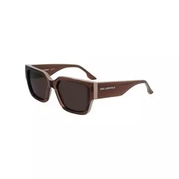 Солнцезащитные очки унисекс Karl Lagerfeld KL6142S Light Brown (2K61425517246)