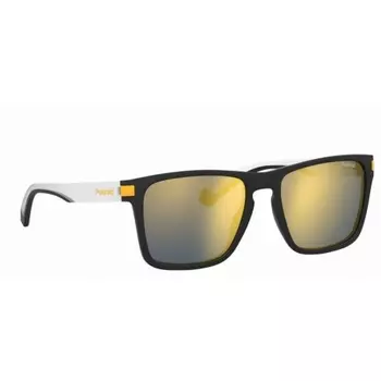 Солнцезащитные очки унисекс Polaroid PLD 2139/S MTBK YLLW PLD-205716PGC56LM
