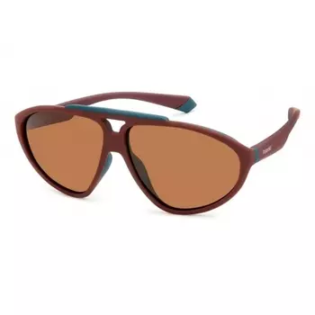 Солнцезащитные очки унисекс Polaroid PLD 2151/S MT BURG PLD-2064537BL62HE