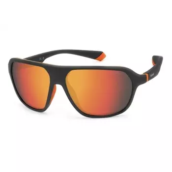 Солнцезащитные очки унисекс Polaroid PLD 2152/S MTBK ORNG PLD-206454RC258OZ