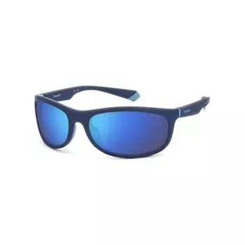 Солнцезащитные очки унисекс Polaroid PLD 2154/S MTT Blue (206702FLL645X)