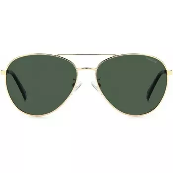 Солнцезащитные очки унисекс Polaroid PLD 4142/G/S/X GOLDGREEN PLD-205710PEF60UC