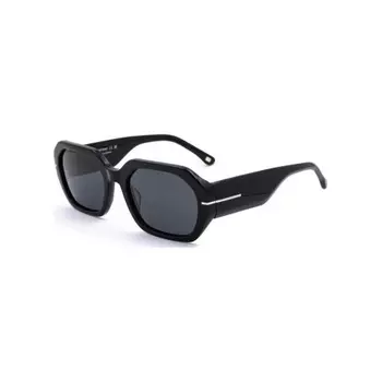 Солнцезащитные очки женские Calando AT8575 C1 Shining Black/Smoke (2000000040899)