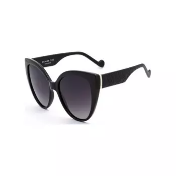 Солнцезащитные очки женские Calando PL567 C1 Shining Black/Grey (2000000040448)