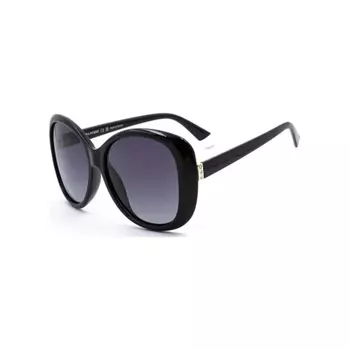 Солнцезащитные очки женские Calando PL577 C1 Shining Black/Grey (2000000040509)