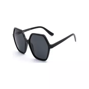 Солнцезащитные очки женские Calando RP2006 C1 Shining Black/Smoke (2000000039794)