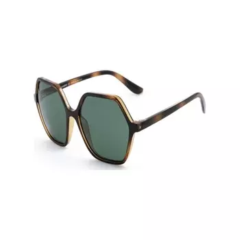 Солнцезащитные очки женские Calando RP2006 C2 DEMI Brown/G15 (2000000039800)