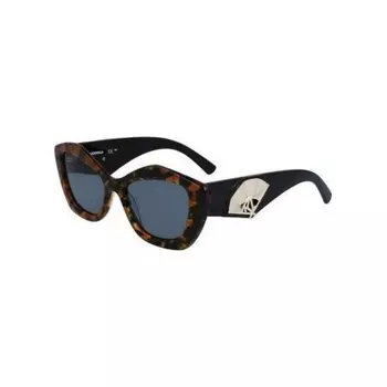 Солнцезащитные очки женские Karl Lagerfeld KL6127S Striped Tobacco (2K61275218234)