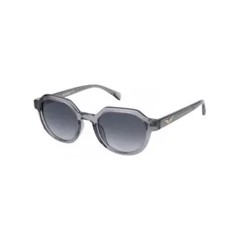 Солнцезащитные очки женские Zadig&Voltaire SZV363 Shiny Transp. Grey (2SZV3634906A7)