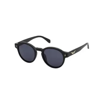 Солнцезащитные очки женские Zadig&Voltaire SZV402 Shiny Black (2SZV402490700)