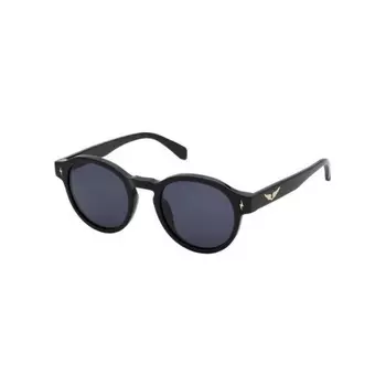 Солнцезащитные очки женские Zadig&Voltaire SZV402V Shiny Black (2ZV402V49700Y)