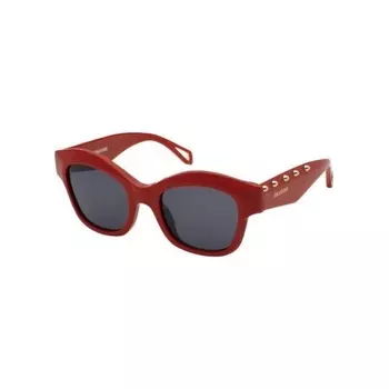 Солнцезащитные очки женские Zadig&Voltaire SZV410 Shiny Full Red (2SZV4105206XX)