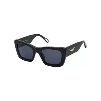 Солнцезащитные очки женские Zadig&Voltaire SZV411 Shiny Black (2SZV411510700)