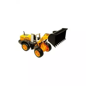 Спецтехника Бульдозер на РУ (звук) 1:20 в коробке подвижный ковш E519-003
