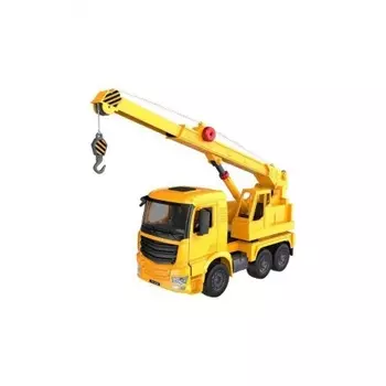 Спецтехника Кран (свет,звук) в коробке движение крюка,вращение 360,открывание дверей,кабины E226-003