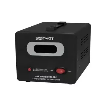 Стабилизатор напряжения Smartwatt AVR Tower 2000RF 2000ВА черный
