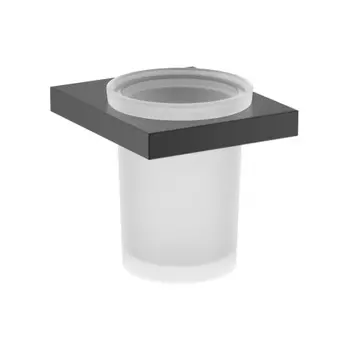 Стакан для зубных щеток Timo Petruma черный (15233/03)