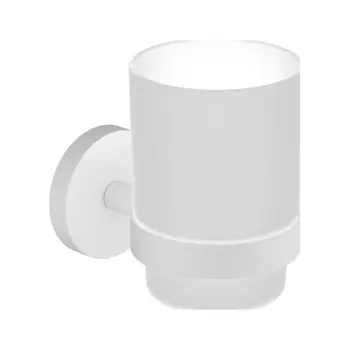 Стакан для зубных щеток Timo Saona белый матовый (13031/16)
