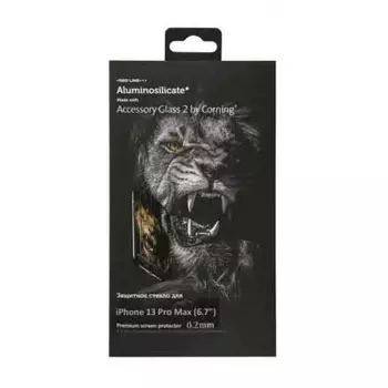 Стекло защитное Corning iPhone 13 Pro Max (6.7") 0.2 мм tempered glass