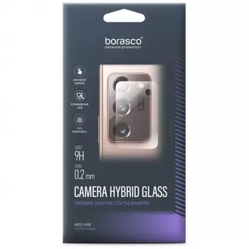 Стекло защитное на камеру BoraSCO Hybrid Glass для Xiaomi Redmi 12C