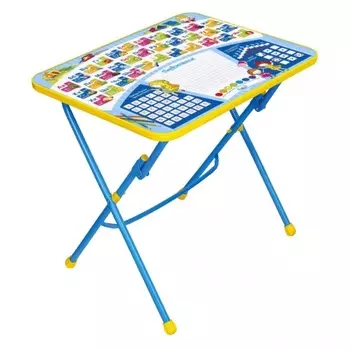 Стол детский складной "Умница" (с тематич. рисунком) 60*45 см СУ1