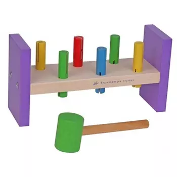 Стучалка Краснокамская Игрушка Н-01 цветная