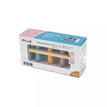 Стучалка-забивалка "Белый мишка" в коробке 44009