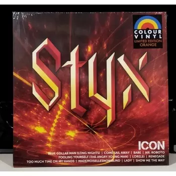 Styx - Icon (coloured) (0602465951837) виниловая пластинка