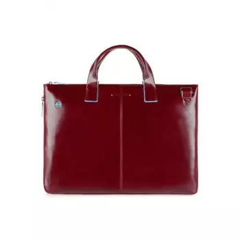 Сумка для ноутбука Piquadro Blue Square, красный натур.кожа CA4021B2/R