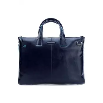 Сумка для ноутбука Piquadro Blue Square, синий натур.кожа CA4021B2/BLU2