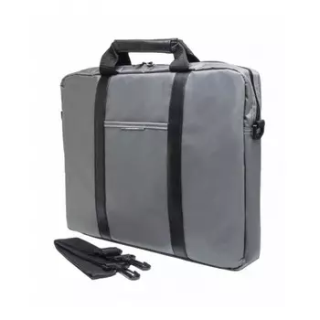 Сумка PC Pet PCP-1003GR для ноутбука 15.6" серый/черный нейлон
