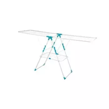 Сушилка д/белья напол. мет. с/кр двухуровн. "Ника" белая 21м СБ8