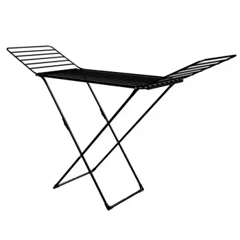 Сушилка д/белья напол. мет. с/кр "Ника" черный 18 м 180*55*96 СБТ18/Ч