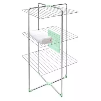 Сушилка д/белья напол. мет. вертикал. "Ника" silver (700*700*1310) СБВ1/С