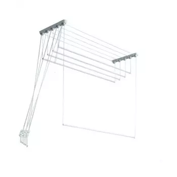 Сушилка для белья потолочная ЛИАНА 1,9м, 5 стержней