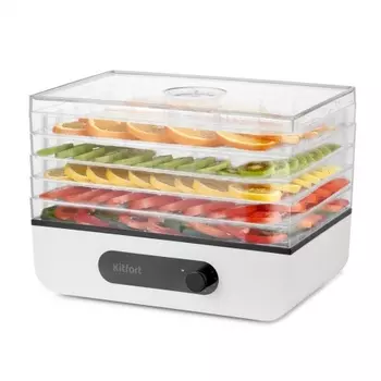 Сушилка для овощей и фруктов Kitfort КТ-1961-2 белый