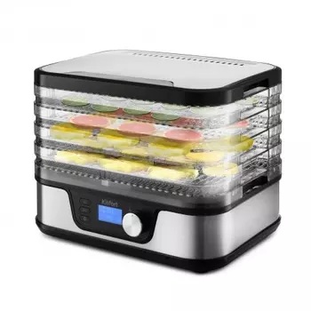 Сушилка для овощей и фруктов Kitfort КТ-1918, 5 поддонов