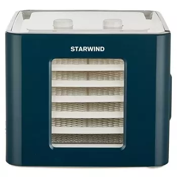 Сушка для фруктов и овощей Starwind SFD6431 6под. 400Вт синий