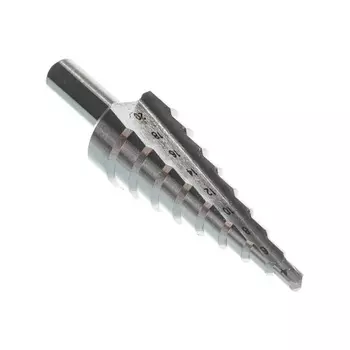 Сверло ступенчатое STAYER 4-20 мм, 9 ступеней, сталь HSS (29660-4-20-9)