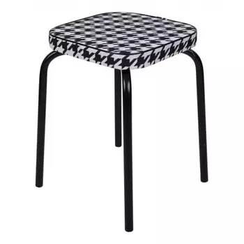 Табурет "Haushalt", квадрат, 32х32 см, диам.тр. 22мм, меб.ткань, нагр.не более 120 кг, НТ1/Р