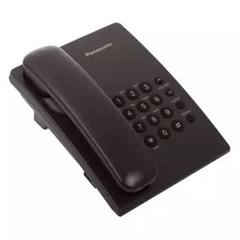 Телефон Panasonic KX-TS2350RUB черный