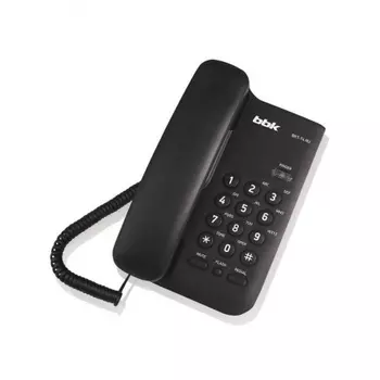 Телефон проводной BBK BKT-74 RU черный