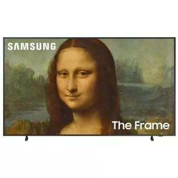 Телевизор ЖК 55'' Samsung/ 55", QLED Frame, Ultra HD, Matte Display, 120Hz, Tizen Smart TV, Wi-Fi, Voice, DVB-T2/C/S2, 2.0.2Ch, 40W, OTS, FreeSync Premium, 4HDMI, 2 USB, One Connect (Y22 4K), BLACK 2024