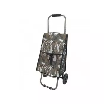 Тележка с сумкой D203 "ХАКИ", 25кг
