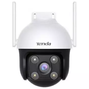Tenda CH7 Наружная Wi-Fi камера с панорамированием/наклоном, 2560х1440, 30 кадр./сек, 4 Мп, 355° по горизонтали, 90° по вертикали, Wi-Fi, IP65, от -30° до 60° C, MicroSD до 256GB, 2 внешние антенны, белый
