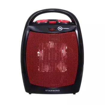 Тепловентилятор Starwind SHV2001 черный/красный