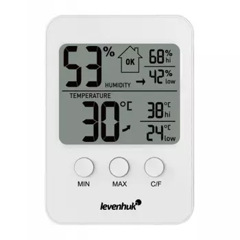 Термогигрометр Levenhuk Wezzer BASE L30, белый